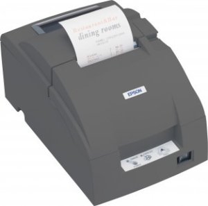 Imprimante de tickets à impact Epson TM-U220D Série noire (Avec alimentation - Sans cordon secteur)